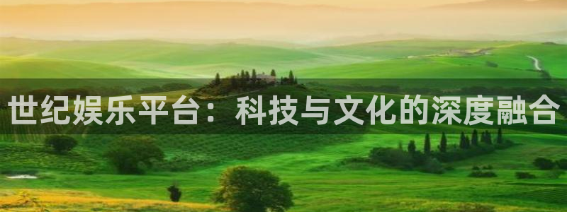 泰达娱乐.com：世纪娱乐平台：科技与文化的深度融合