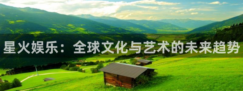 泰达娱乐平台登录入口：星火娱乐：全球文化与艺术的未来趋势